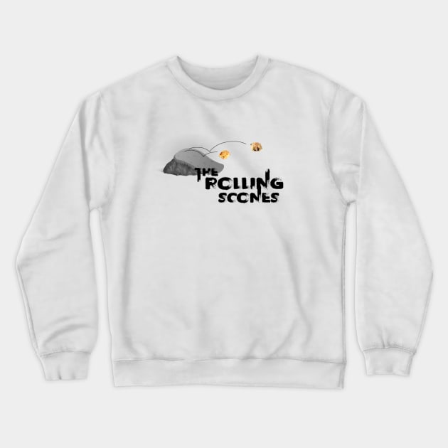 The Rolling Scones Crewneck Sweatshirt by Moopichino
